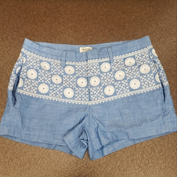 Madewell Pants - Madewell Sz 0 Cotton Shorts